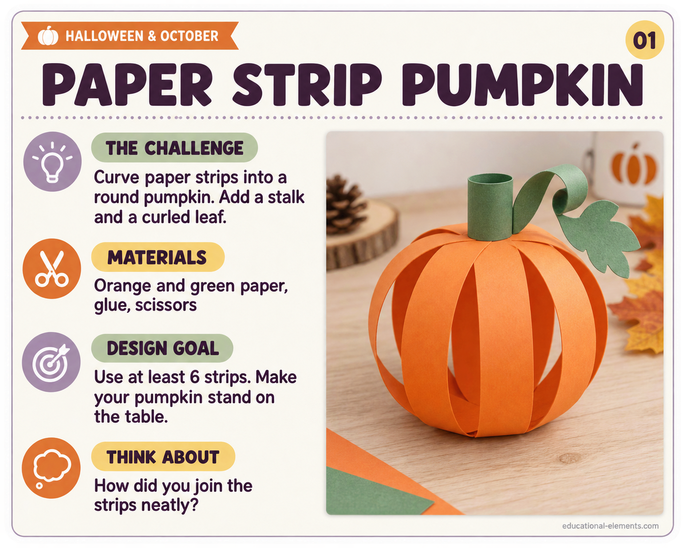 Preview of Halloween & October Craft Challenges